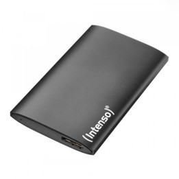 Disco Duro Intenso 1TB SSD 1.8" 0.5Gbit/s USB 3.2 Gen1 Negro Aluminio + Pantalla