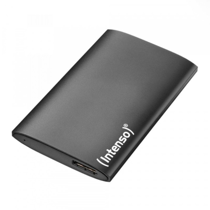 Disco Duro Intenso 1TB SSD 1.8" 0.5Gbit/s USB 3.2 Gen1 Negro Aluminio + Pantalla