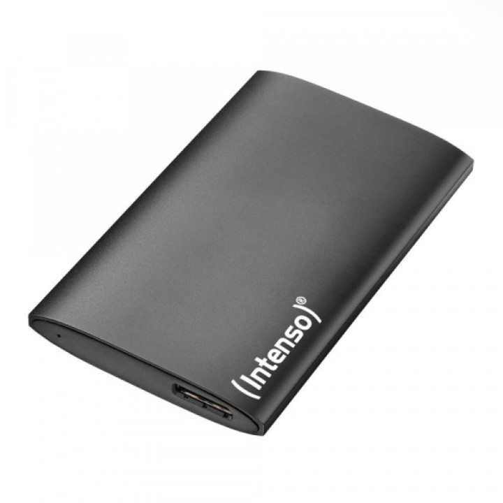 Disco Duro Intenso 2TB SSD 1.8" 0.5Gbit/s USB 3.2 Gen1 Negro Aluminio + Pantalla