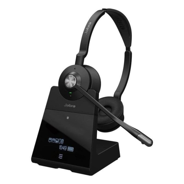Auriculares Jabra inalámbricos DECT/Bluetooth con Micrófono Boom y protección auditiva