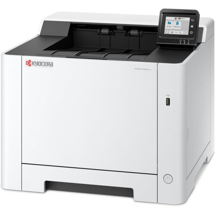 Impresora Láser Ethernet Kyocera ECOSYS PA2600cx dúplex, impresión color 26ppm