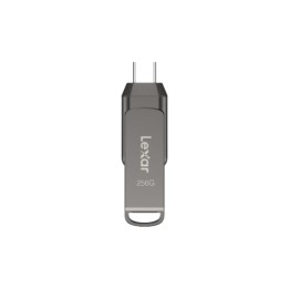 Pendrive Lexar LJDD400128G-BNQNG 128GB USB Tipo C 3.2 Gen 1 130MB/s Gris