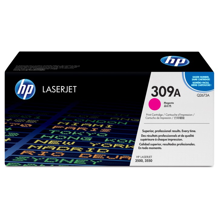 Toner HP LaserJet 309A Magenta 4000 páginas (Q2673A)