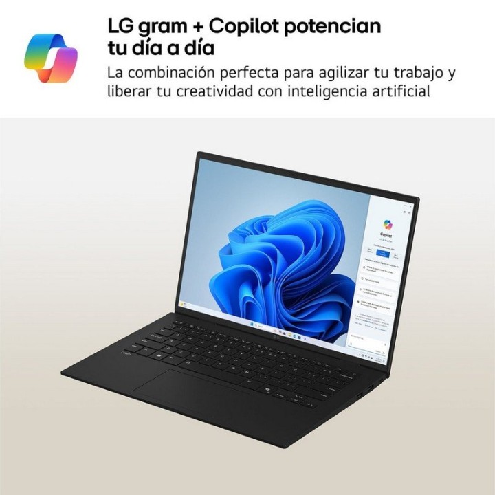 LG Gram 17Z90T 17" Intel Core Ultra 7 255H 32GB 1TB SSD AI Windows 11 Negro
