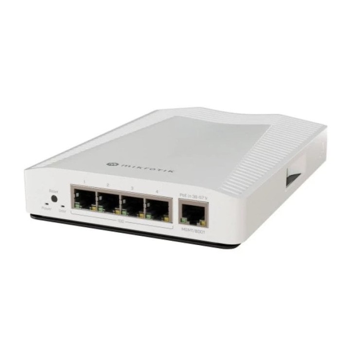 Switch Mikrotik DINRail Pro ARM 1200MHz 4x10G Ethernet/1xGigabit RJ-45 PoE Blanco
