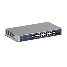 Switch Netgear GS724Tv6 24 Puertos Gigabit 2 SFP L2+/L3 Rack 1U Sin Ventilador