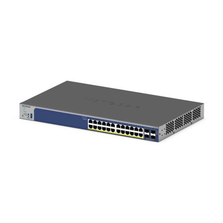 Netgear GS728TXP Switch 28 Puertos con 24 puertos PoE+ 2 Puertos 10G + 2 puertos SFP+