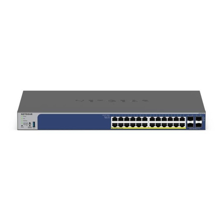 Netgear GS728TXP Switch 28 Puertos con 24 puertos PoE+ 2 Puertos 10G + 2 puertos SFP+