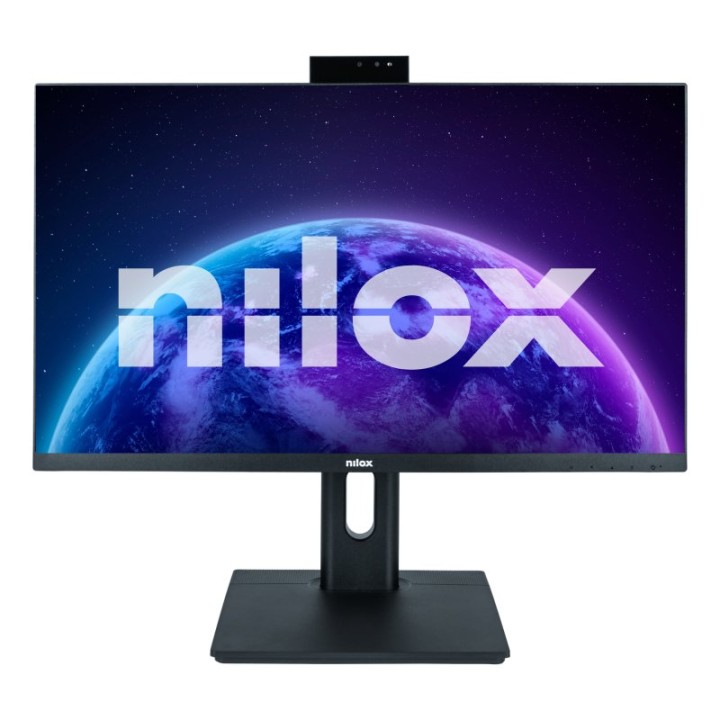 Nilox NXM24REGWEB01 23.8″ 1080p 75Hz IPS Webcam Altavoces VESA Ajuste Altura