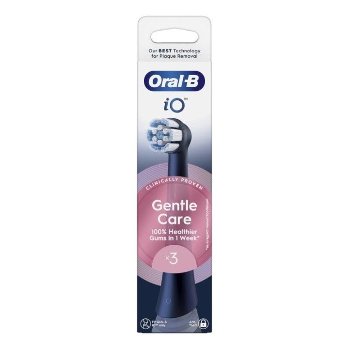 Cabezal cepillo Oral-B Recambio Black Edition 3 piezas compatibles con Oral-B