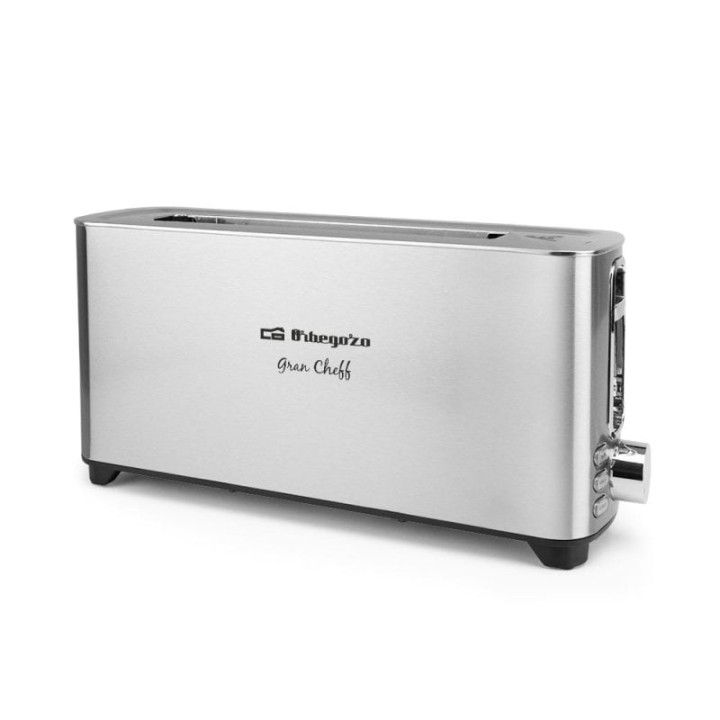 Tostadora Orbegozo TO 6030 Acero Inoxidable 6 Intensidades 1050W Bandeja Recogemigas