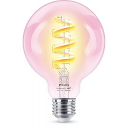 Bombilla inteligente Philips PHI WFB 40W G95 E27 822-65 RGB CL Wi-Fi/Bluetooth Regulable