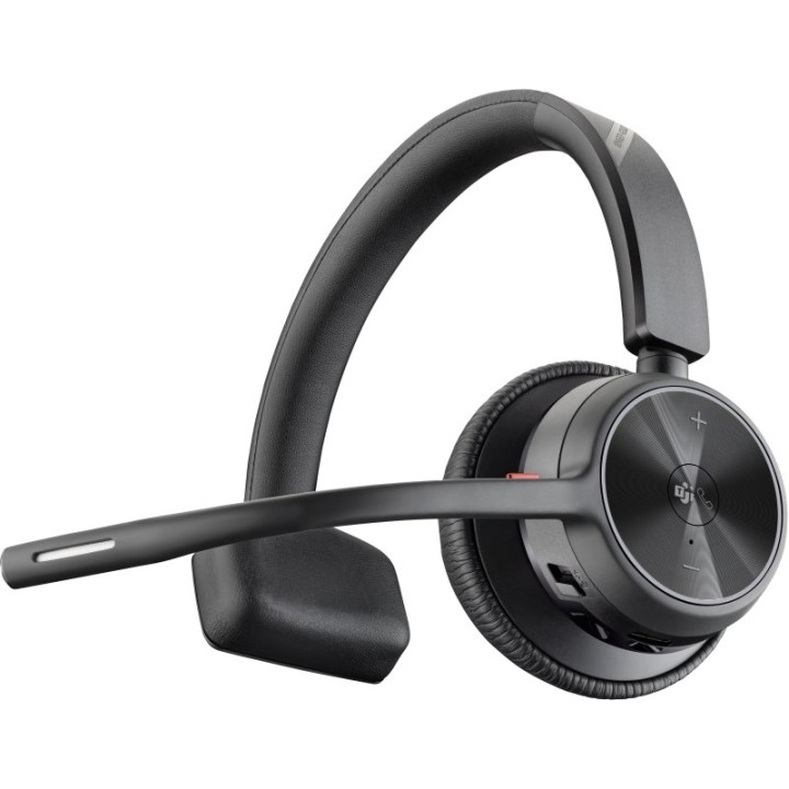 Auriculares Poly inalámbricos Bluetooth monoaural con micrófono y SoundGuard DIGITAL