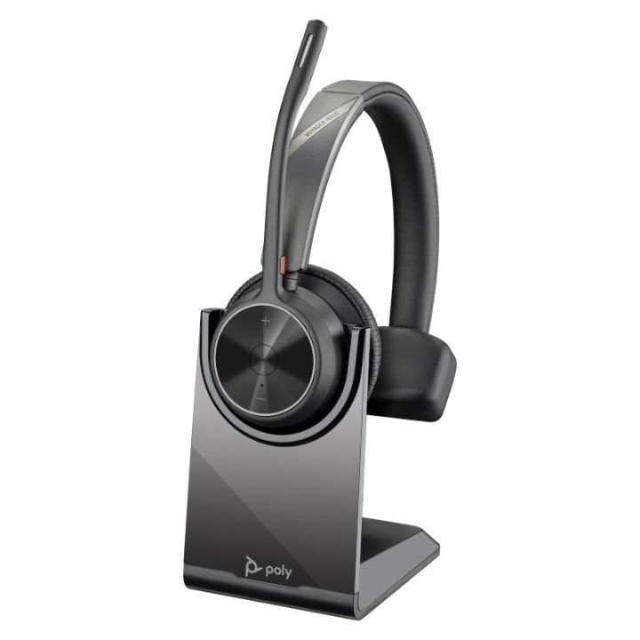 Auriculares Poly inalámbricos Bluetooth con micrófono boom y batería de litio
