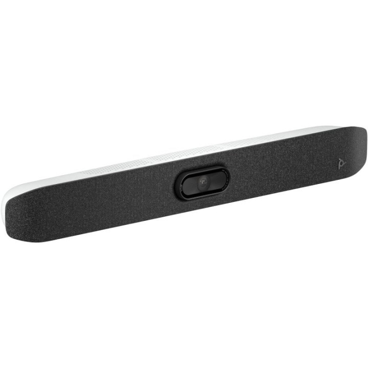 Barra de videoconferencia Poly Studio V12 4K Ultra HD Zoom Digital 5x Blanco WiFi Bluetooth Altavoces
