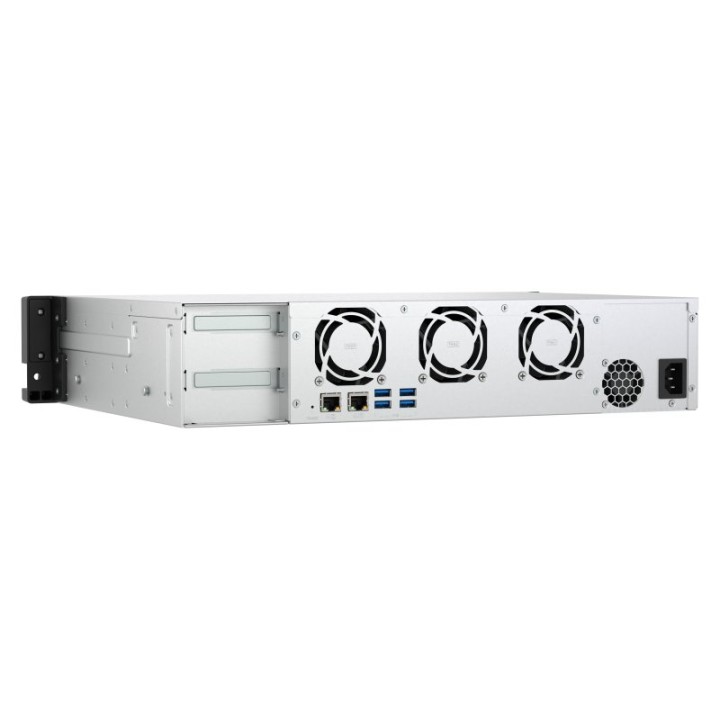 NAS bastidor 2U QNAP TS-855EU-8G Intel Atom C5125 8GB DDR4 8x SATA 2.5/3.5″ 2x M.2 QuTS hero