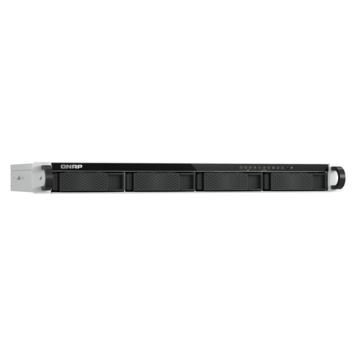 NAS rack compacto QNAP TS-h765eU Intel Atom x7000C 8GB DDR5 4 bahías 3.5″ 3x NVMe ZFS QuTS hero 10GbE Ready