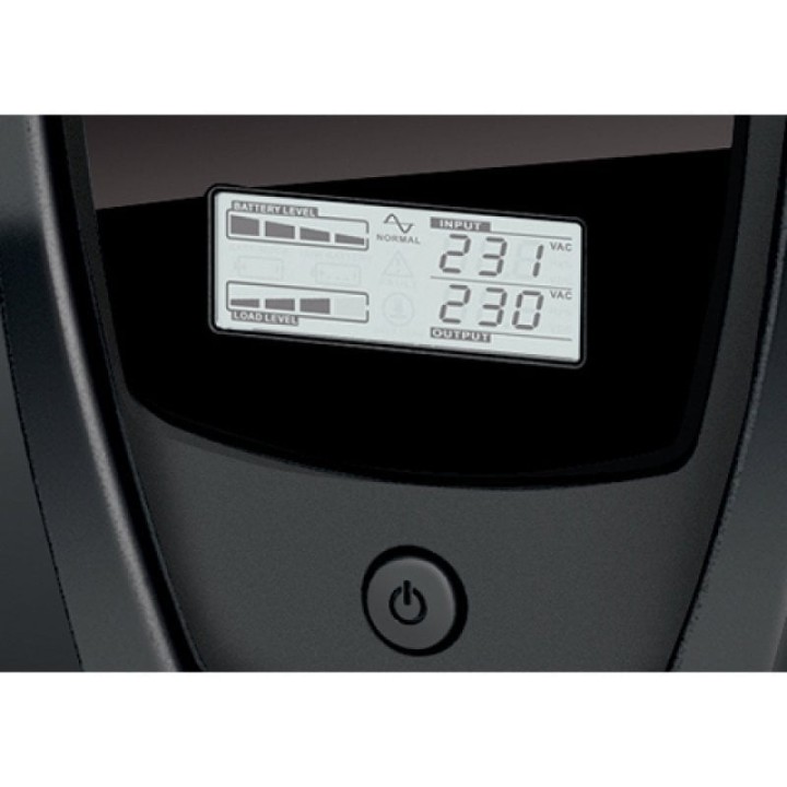 Sai Riello 1kVA 600W Batería de Plomo Compacto AVR USB LCD Protección Sobretensión