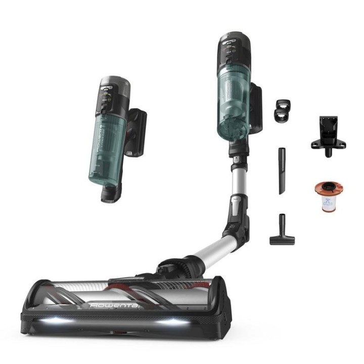 Aspiradora escoba sin cable Rowenta RH9A32 150AW Autonomía 60min Kit accesorios LED
