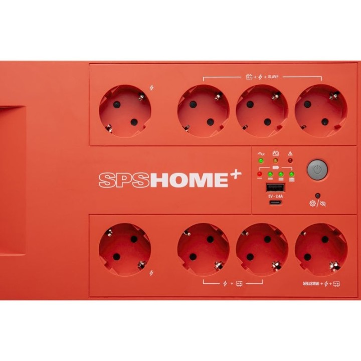 Sai Salicru 1000VA Batería Plomo-Calcio 15 Minutos Master-Slave USB Dual Protección Infantil