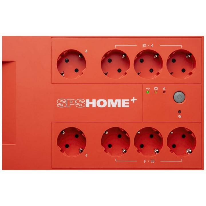 Sai Salicru 650VA Batería Plomo-Calcio 8 Tomas Protección AVR LED Rojo Compacto