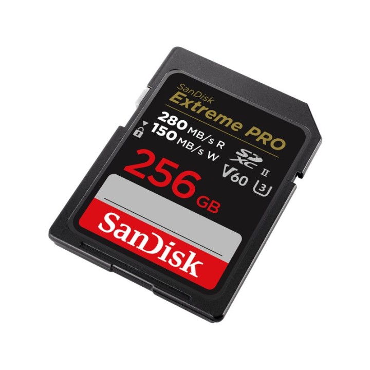Tarjeta de memoria SanDisk Extreme PRO SDSDXEP-256G-GN4IN 256GB SDXC UHS-II V60 280MB/s