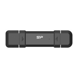 SSD Externo Silicon Power DS72 250GB USB 3.2 Gen2 1050MB/s Aluminio Negro