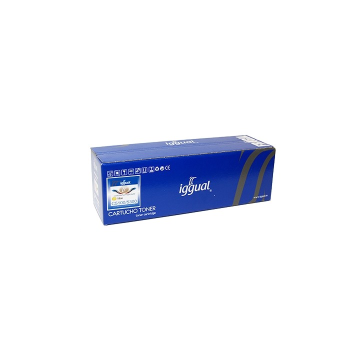 Toner Qi Iggual Amarillo para OKI 5700 pág (42127405)