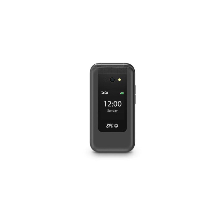 Teléfono SPC 4G Tapa Dual SIM Sin Internet 2.8″/Cámara 2MP/128MB MicroSD/Negro