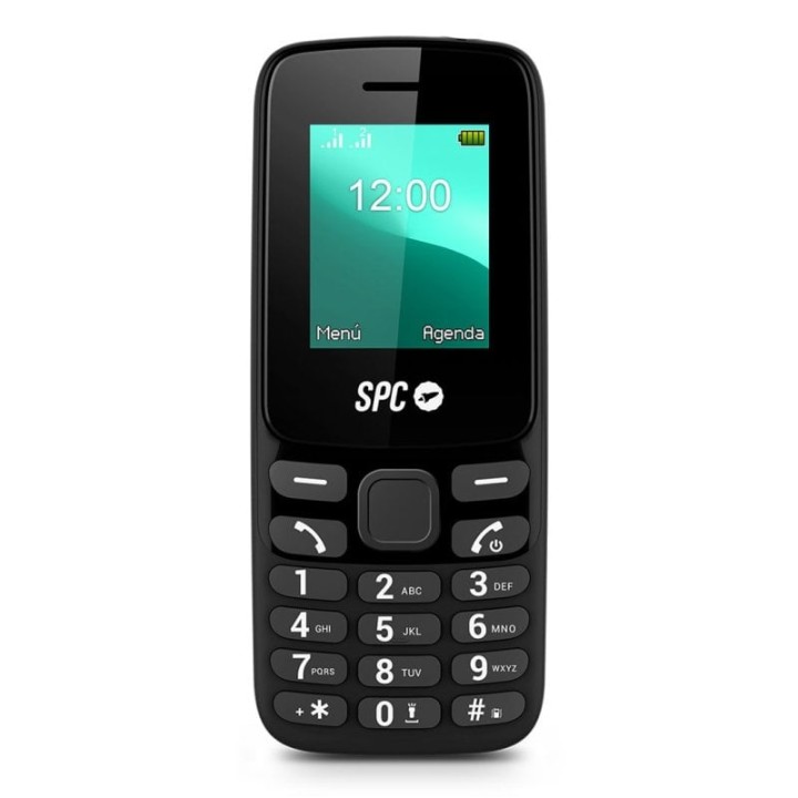 Teléfono móvil SPC TALK 2 GO Negro, Dual SIM, USB-C, 1000mAh, Bluetooth, FM