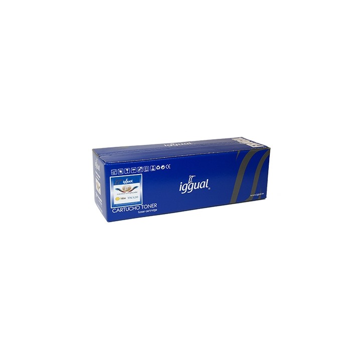 Toner Qi Iggual Amarillo para BROTHER (PSITN320YL)
