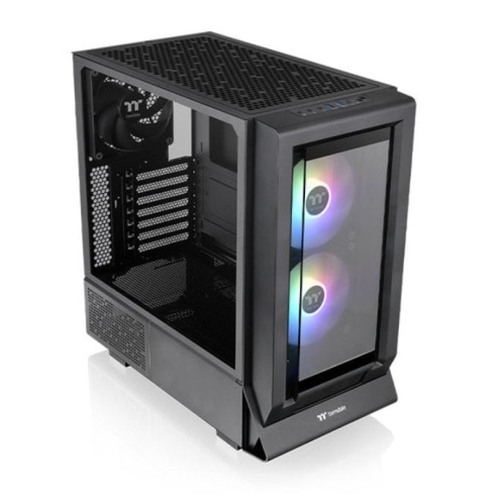 Torre Thermaltake SPCC Midi Tower ATX/EATX Vidrio Templado RGB Ventana Lateral