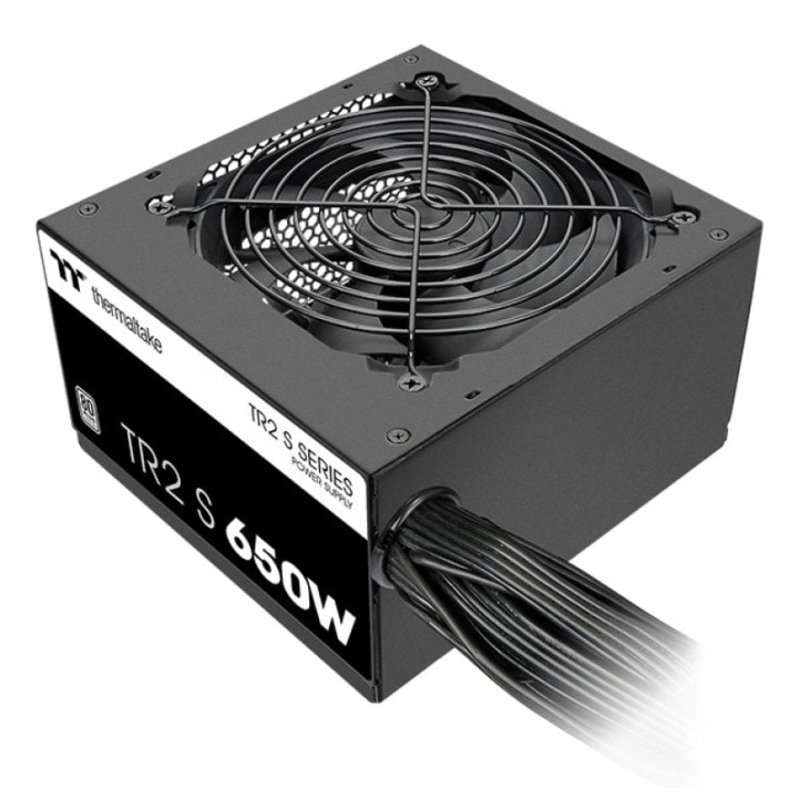 Fuente de Alimentación Thermaltake 650W 80 PLUS Modelo PS-TRS-0650NNSAWE-2 Protección Avanzada