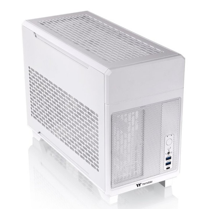 Caja PC Thermaltake The Tower 200 Mini ITX Blanca USB-C SFX Compatible