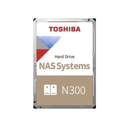 Toshiba N300 8TB HDD 3.5″ 7200rpm SATA III 281MiB/s para NAS + 512MB Buffer