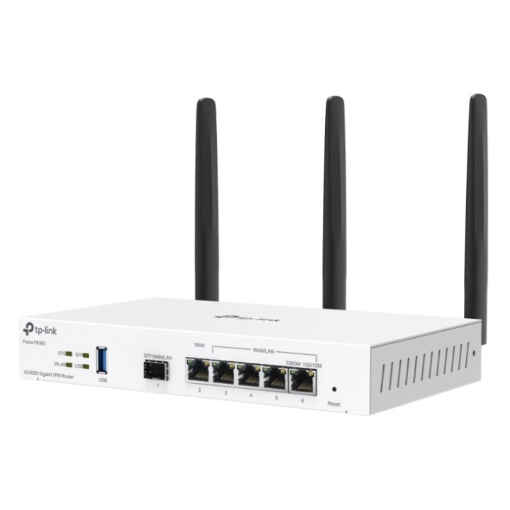 Router TP-Link FESTA FR365 Gigabit Wi-Fi 6 2402Mbps Dual Band MU-MIMO SNMP USB 3.2