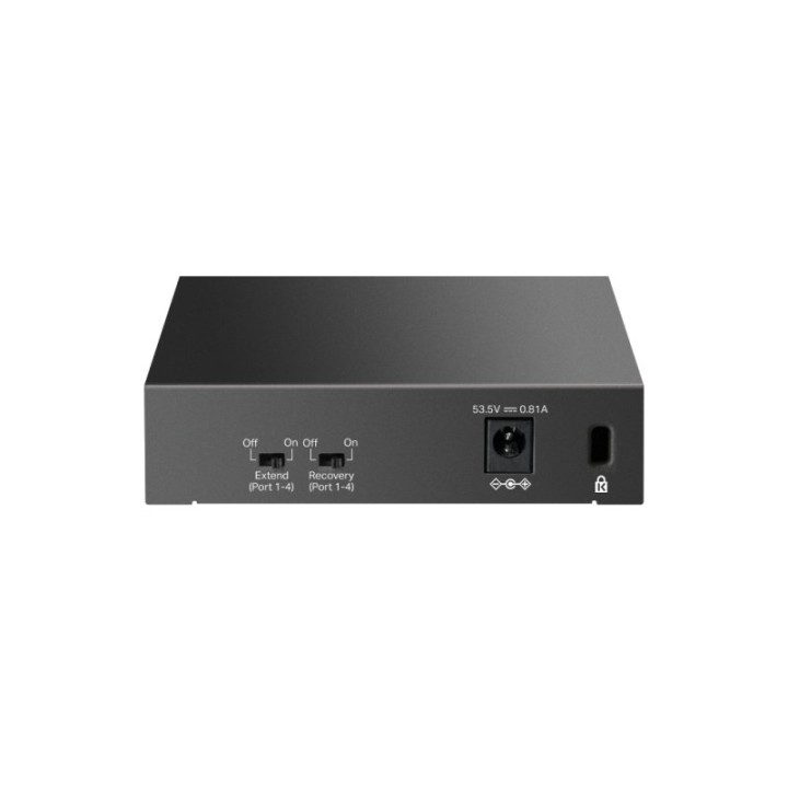 Switch TP-Link LiteWave LS105P 5 Puertos Fast Ethernet PoE Montaje de Pared