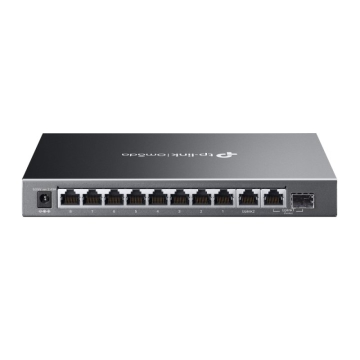 Switch Gestionado TP-Link 10 Puertos Gigabit 8 PoE+ 123W Cloud SFP Sin Ventilador