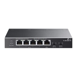 Switch TP-Link TL-SG1005P-PD 5 puertos Gigabit PoE+ sin ventilador montaje pared