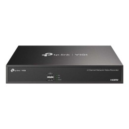 Grabador NVR TP-Link VIGI NVR1004H 4 canales 4K HDMI SATA hasta 10TB detección movimiento