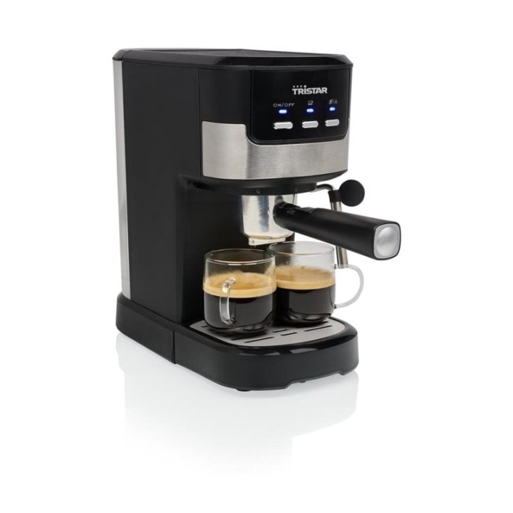 Cafetera Espresso Tristar CM-2278 1,25L 20 bares doble salida compatible Nespresso