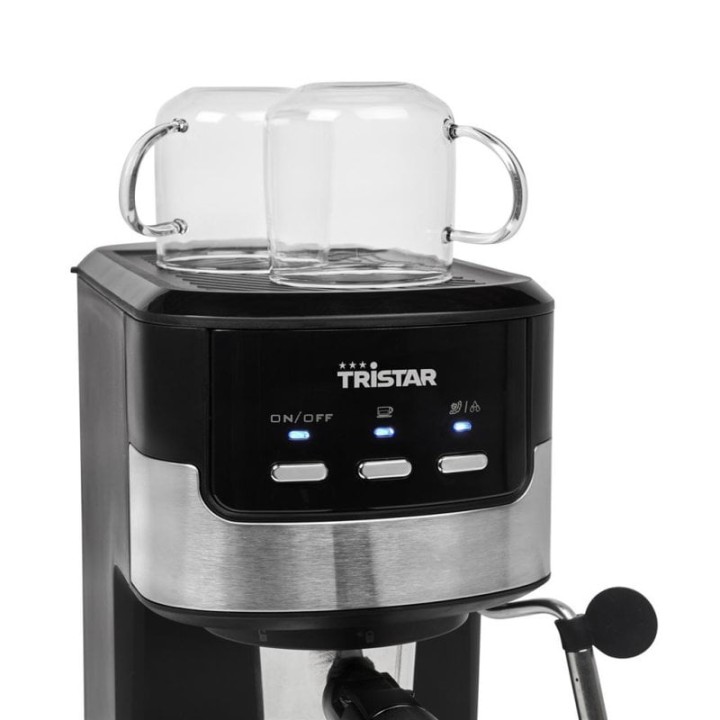 Cafetera Espresso Tristar CM-2278 1,25L 20 bares doble salida compatible Nespresso