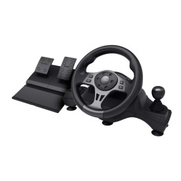 Volante Trust GXT 289 MOVI 270° Vibración Pedales Gaming Multi-Plataforma Negro