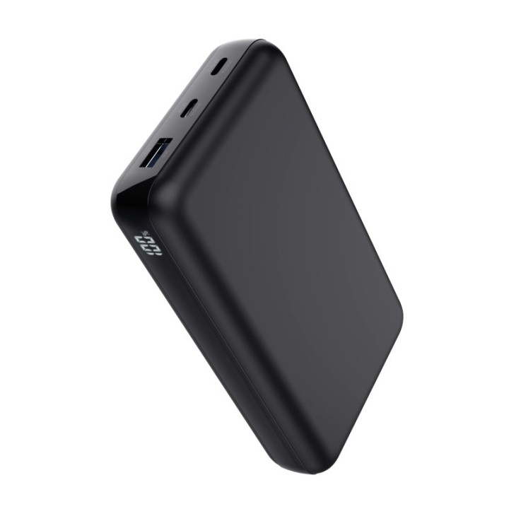 Batería externa Trust Laro 100W 2x USB-C 1x USB-A carga rápida plásticos reciclados