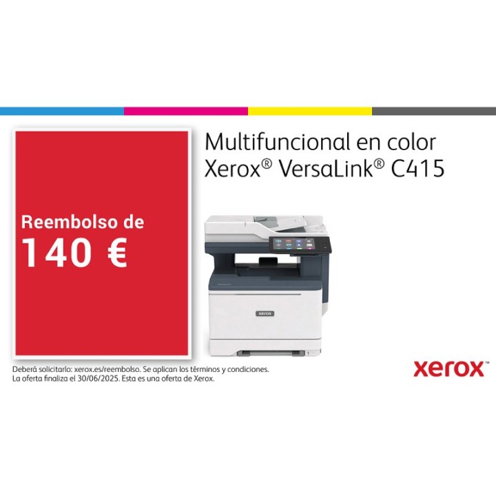 Multifunción Xerox Laser Color VersaLink C415 Dúplex Fax NFC 40ppm