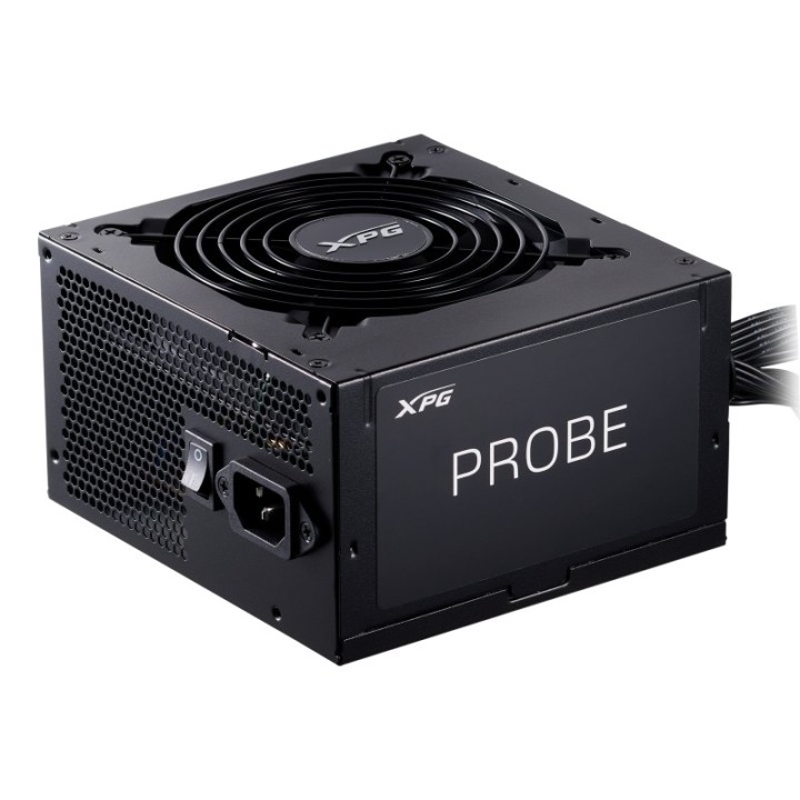 Fuente de Alimentación XPG 600W 80 PLUS Bronze PROBE BRONZE ATX v2.52 Condensadores 105°C