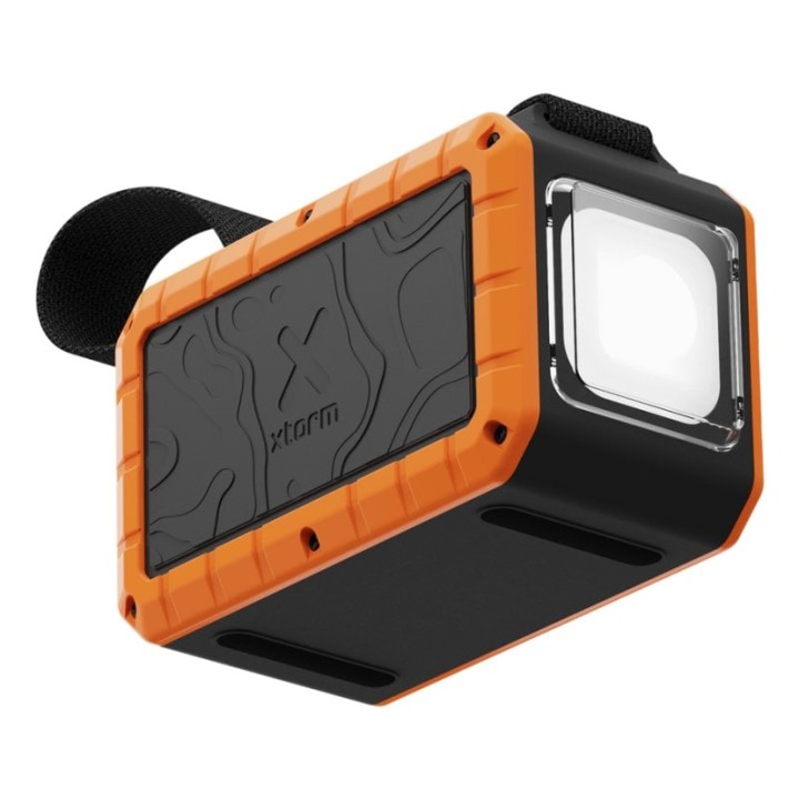 Batería externa Xtorm XR204 40000mAh Quick Charge 3.0 100W Linterna PC/TPU Negra Naranja