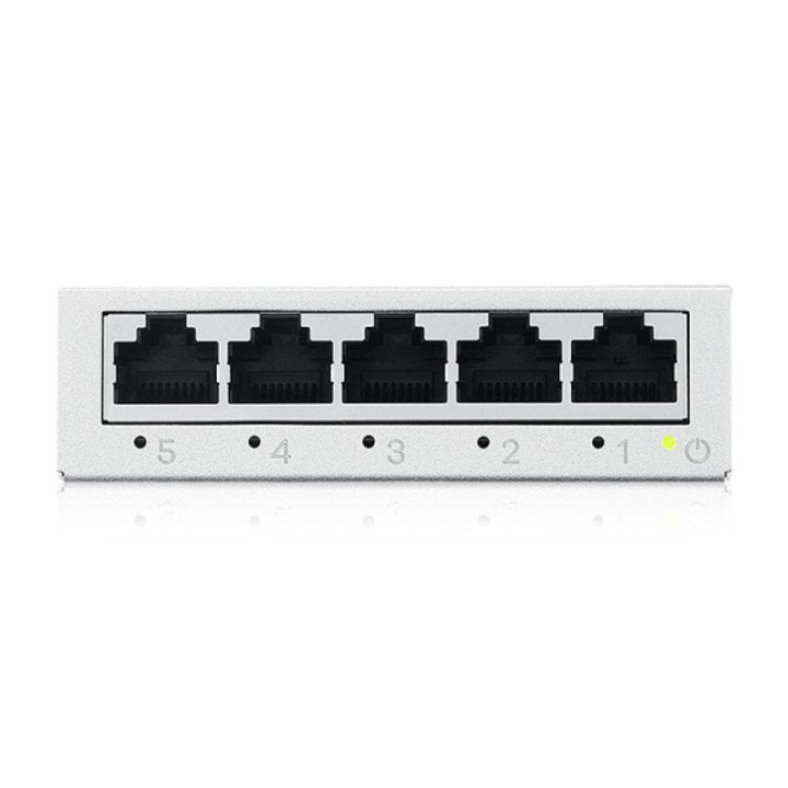 Switch Zyxel 5 Puertos Gigabit Ethernet L2 No Administrado 10Gbps QoS