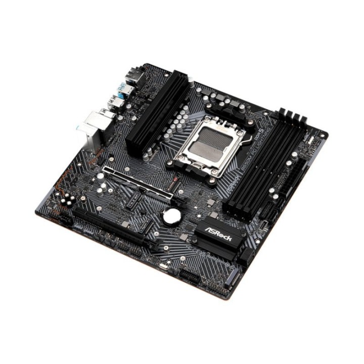 Placa Base Asrock B650M DDR5 AM5 Micro ATX PG Lightning PCIe 5.0 WiFi DisplayPort HDMI LAN 2.5G