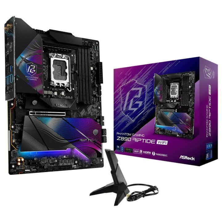Placa Base ASROCK Z890 ATX LGA1851 RIPTIDE WIFI DDR5 PCIe 5.0 USB 4.0